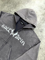 CHAINED HEART ZIP UP